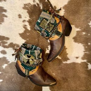 Handcrafted Vintage Leather Durango Military Boot